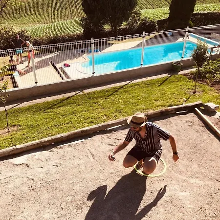 Vakantiehuis Le Angele, 12pers, Piscine, Calme, 4ch, 9lits *